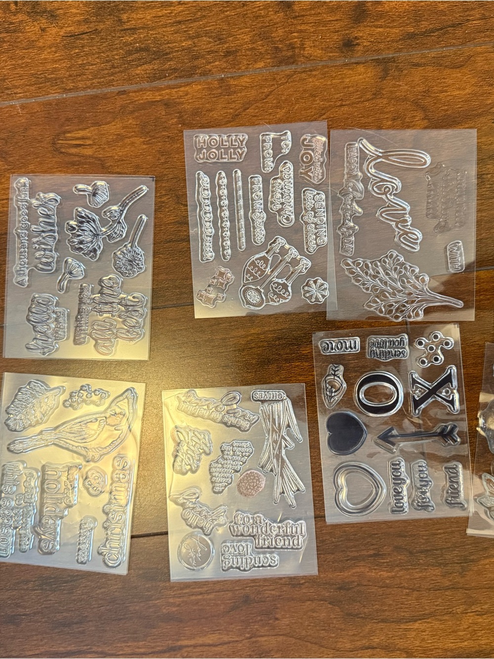 Stampin' Up! Clear Photopolymer Stamp sets: 77 assorted SLIGHTLY USED - Picture 5 of 9